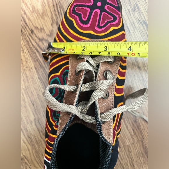 Authentic Mabacol Native Aztec colorful vibrant maximalist vegan organic 38/39 - Picture 9 of 10